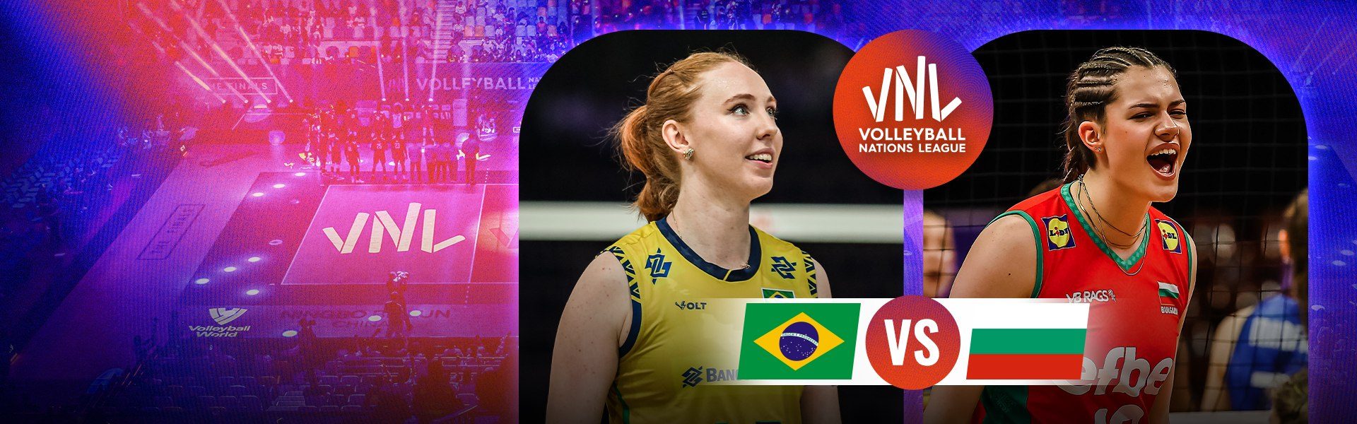 VNL Women | บราซิล vs บัลแกเรีย (6 June 2026)