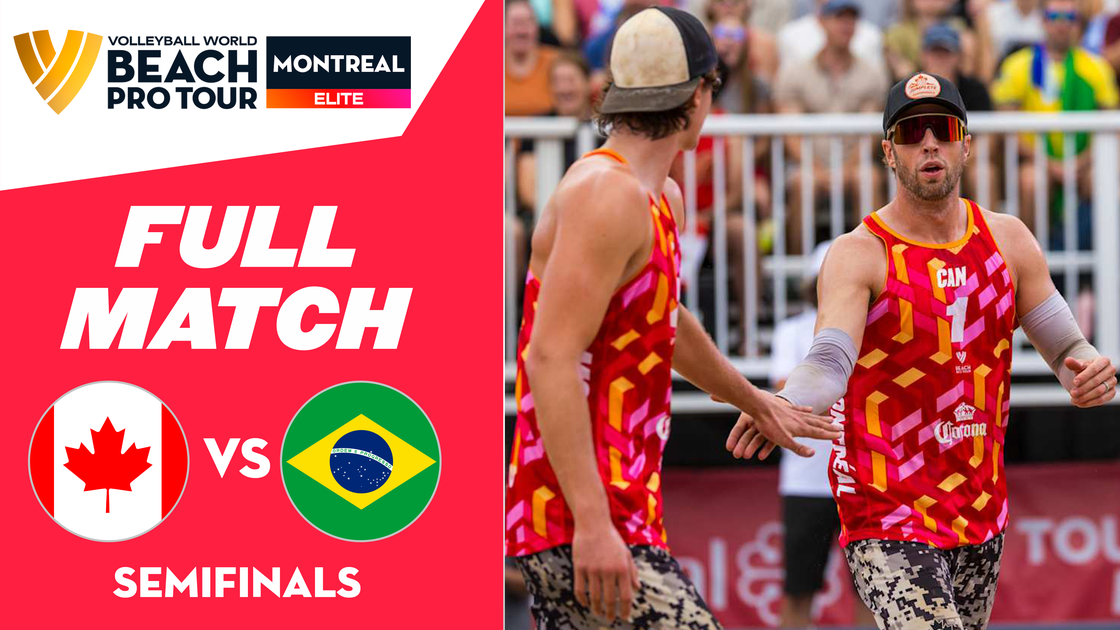 Schachter/Pickett (CAN) vs Andre/Renato (BRA) | Semifinals | 23 Aug 2026