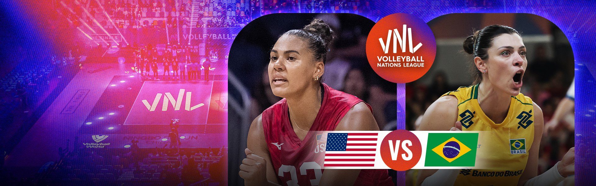 VNL WOMEN | สหรัฐอเมริกา vs บราซิล (12 July 2026)