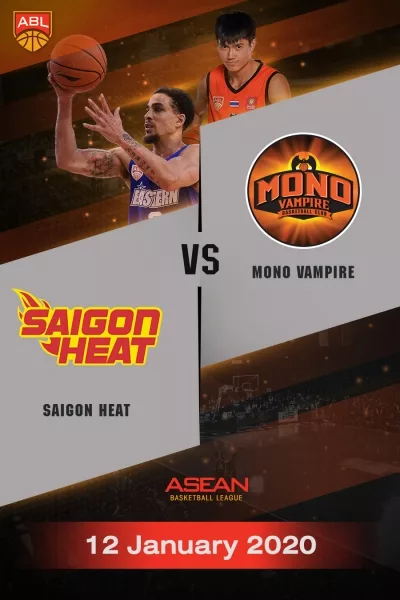 ABL 2019-2020 - ไซ่ง่อนฮีต  VS โมโน แวมไพร์ (12-01-20) ABL 2019-2020 - Saigon Heat VS Mono Vampire Basketball Club (12-01-20)