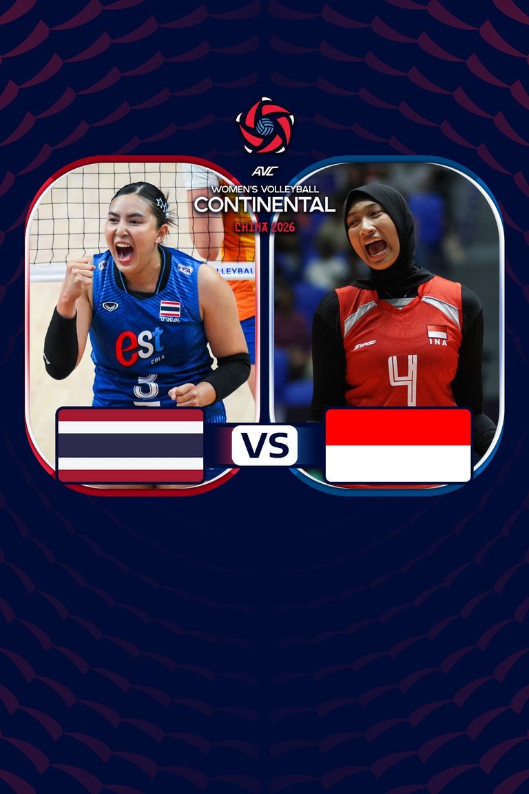 AVC Women's Continental Championship | ไทย vs อินโดนีเซีย (24 Aug 2026)