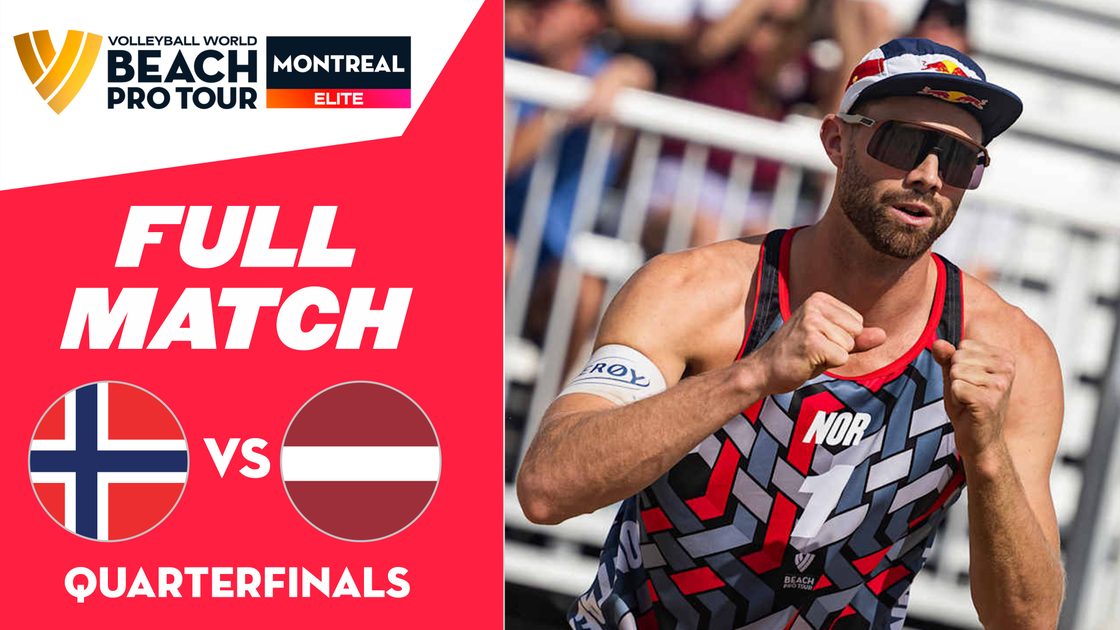 Mol, A./Sørum, C. (NOR) vs. Plavins/Fokerots (LAT) | Quarterfinals | 23 Aug 2026
