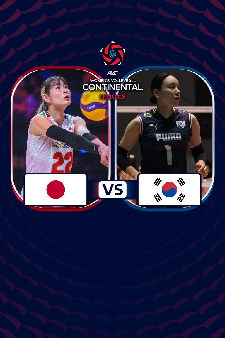 AVC Women's Continental Championship | ญี่ปุ่น vs เกาหลีใต้ (23 Aug 2026)