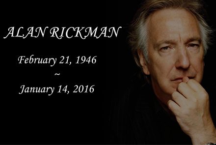 รวมคำกล่าวอาลัยพ่อมดสเนป Alan Rickman จากเพื่อน ๆ นักแสดง