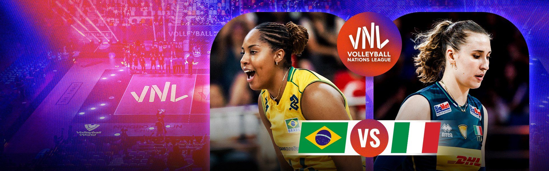 VNL WOMEN | บราซิล vs อิตาลี (25 July 2026)