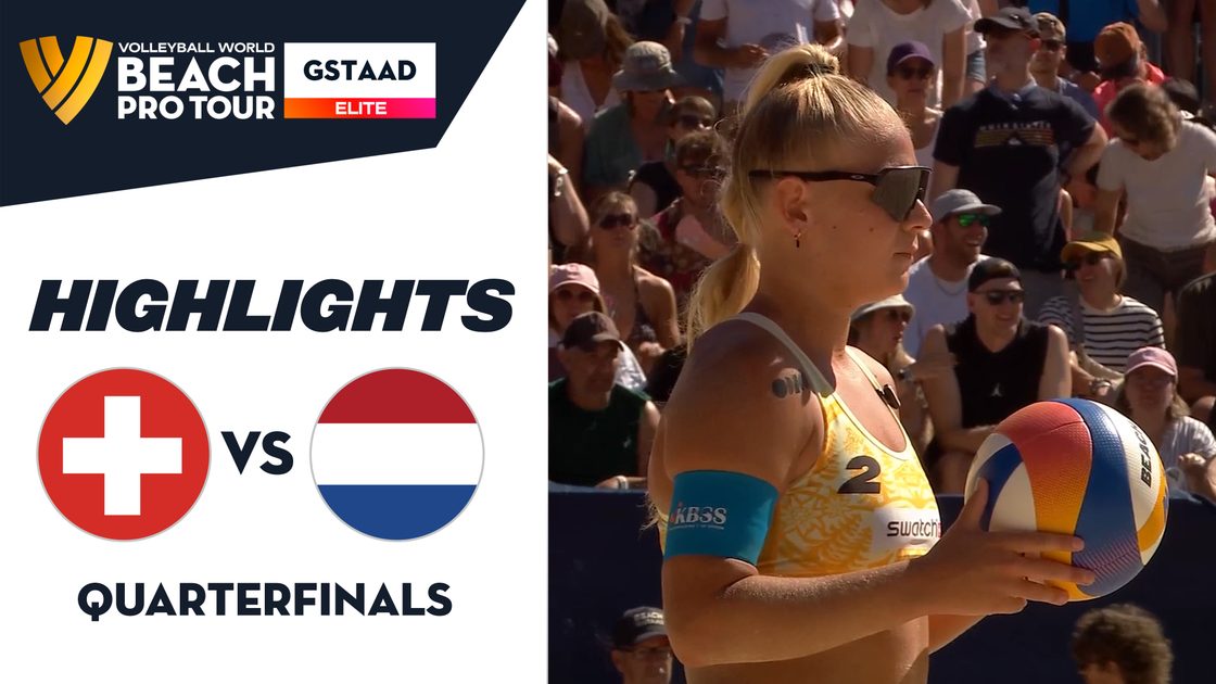 Brunner/Hüberli (SUI) vs Stam/Schoon (NED) | Quarterfinals | 4 July 2026