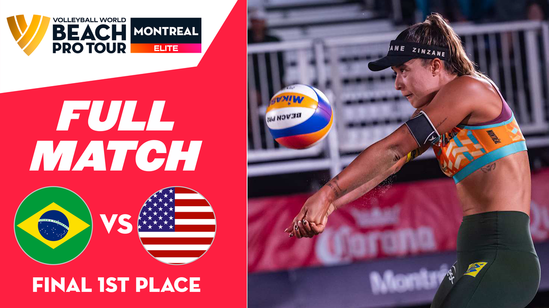 Thamela/Victoria (BRA) vs Cruz/Brasher (USA) | Final 1st Place | 24 Aug 2026
