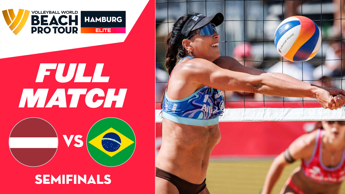 Tina/Anastasija (LAT) vs Carol /Rebecca (BRA) | Semifinals | 9 Aug 2026