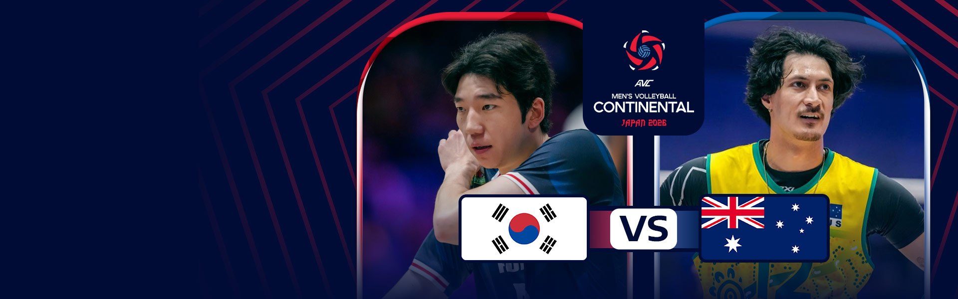 AVC Men's Continental Championship | เกาหลีใต้ vs ออสเตรเลีย (13 Sep 2026)