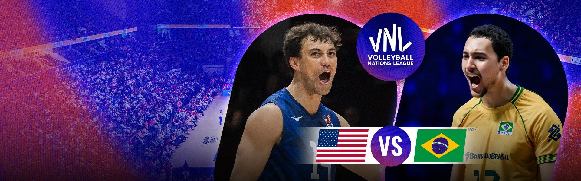 VNL MEN | สหรัฐอเมริกา vs บราซิล (17 July 2026)