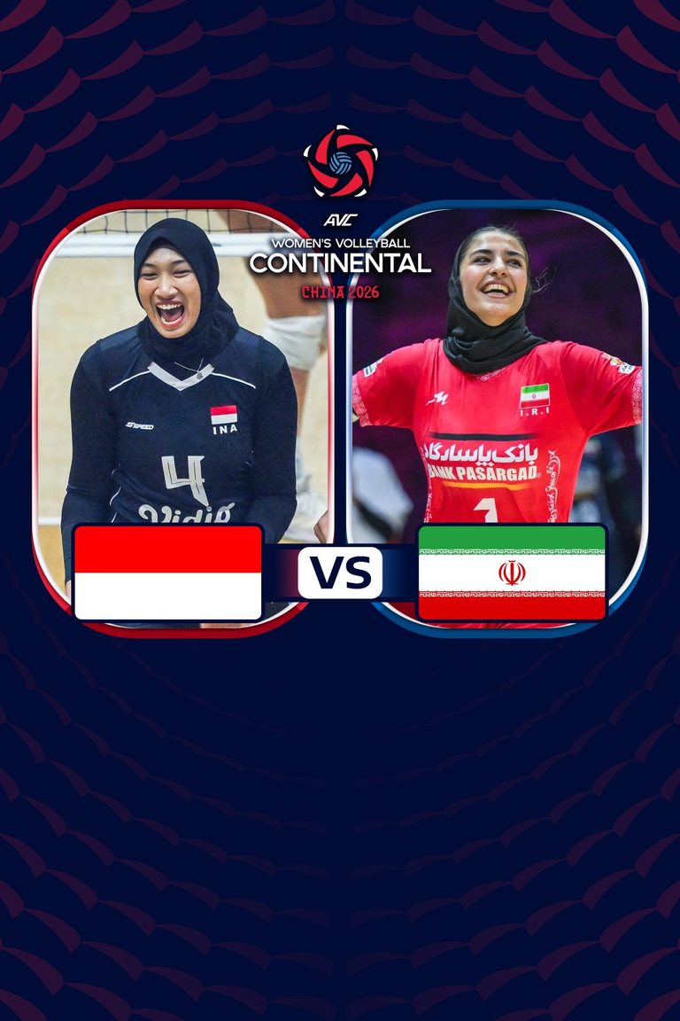 AVC Women's Continental Championship | อินโดนีเซีย vs อิหร่าน (28 Aug 2026)
