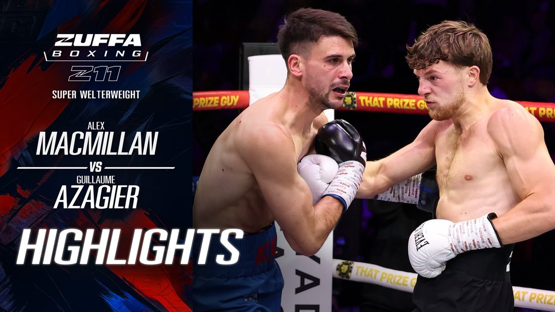 อเล็กซ์ แม็คมิลแลน vs กิโยม อาซากิเยร์ | Zuffa Boxing 11