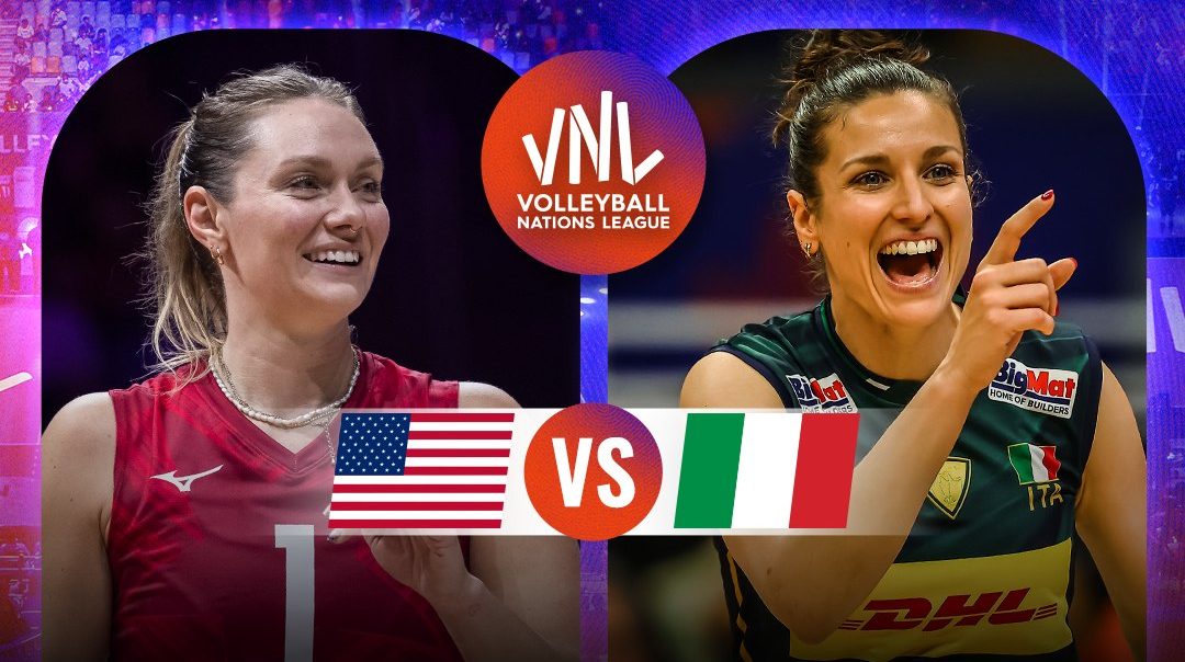 VNL Women | สหรัฐอเมริกา vs อิตาลี (20 June 2026)