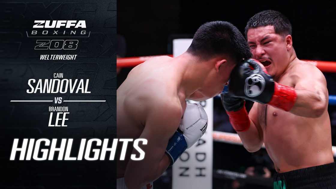 เคน ซานโดวัล vs แบรนดอน ลี | Zuffa Boxing 08