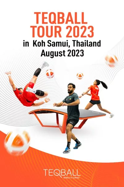 การแข่งขันกีฬาเทคบอล เกาะสมุย 2023 Teqball Tour Koh Samui 2023