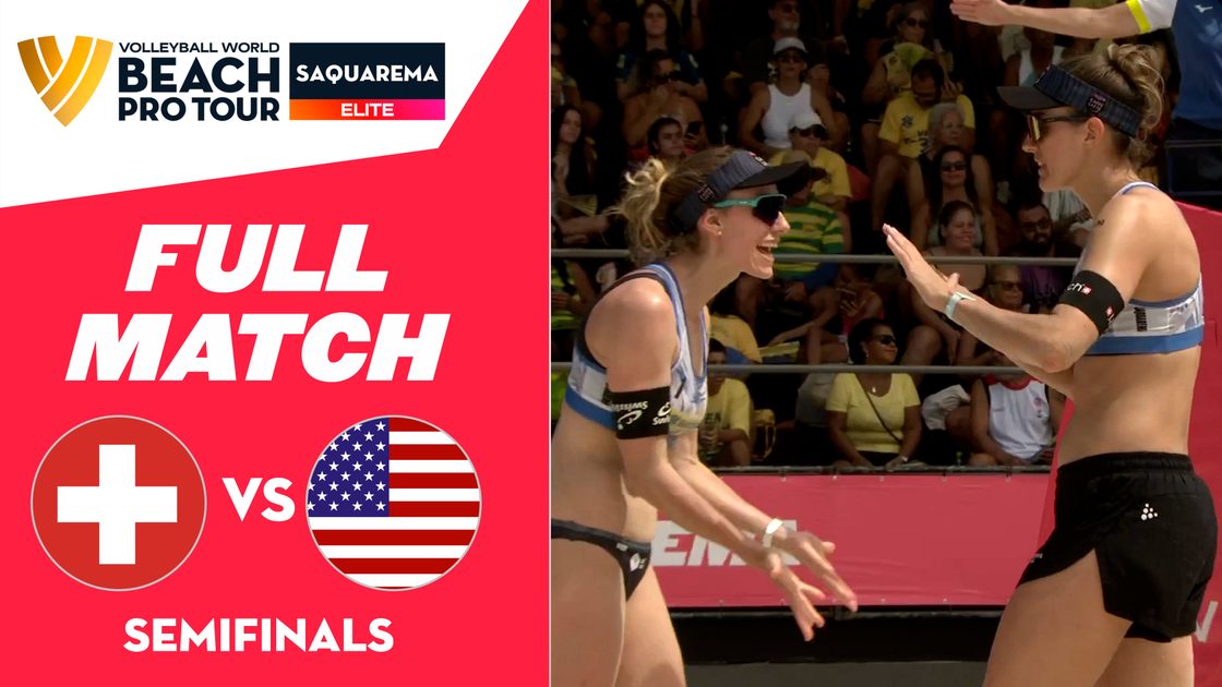 Brunner/Hüberli (SUI) vs Cruz/Brasher (USA) | Semifinals | 12 April 2026