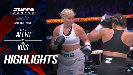 เคย์ลา อัลเลน vs อดินา คิส | Zuffa Boxing 11