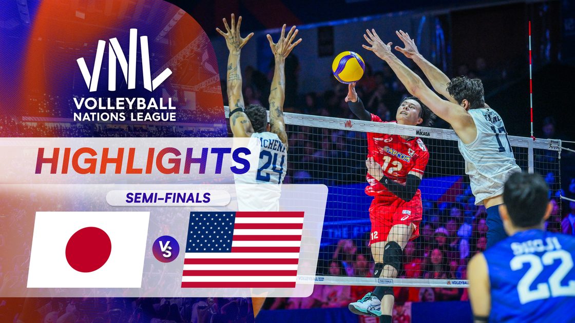 Japan v USA | Semi-finals | VNL 2026
