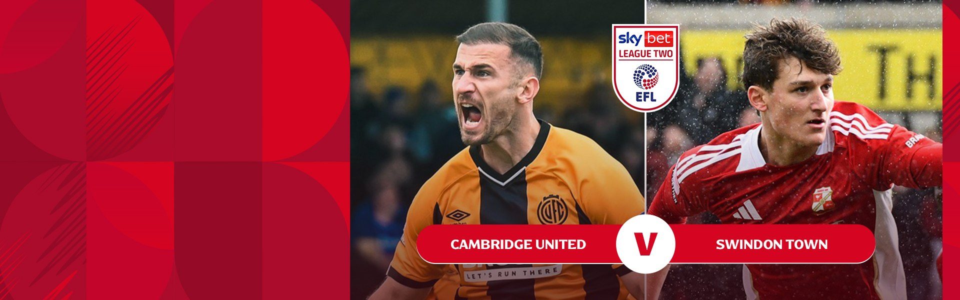 อีเอฟแอล ลีกทู | เคมบริดจ์ ยูไนเต็ด v สวินดอน ทาวน์ (3 Apr 2026)