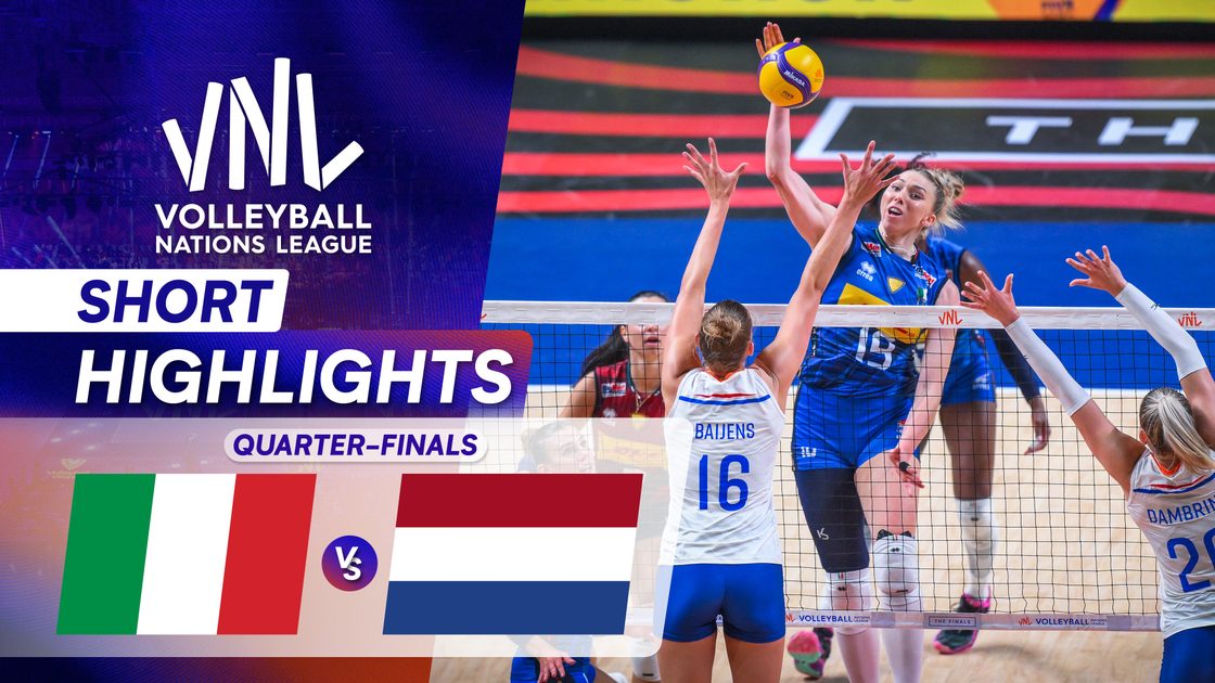 อิตาลี v เนเธอร์แลนด์ | รอบก่อนรองชนะเลิศ | VNL 2026