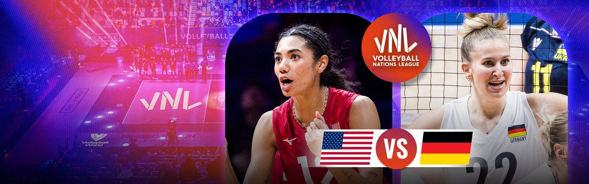 VNL Women | สหรัฐอเมริกา vs เยอรมนี (8 June 2026)