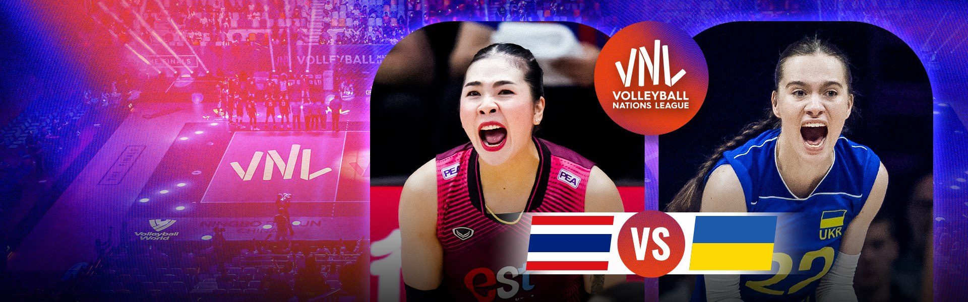 VNL Women | ไทย vs ยูเครน (17 June 2026)