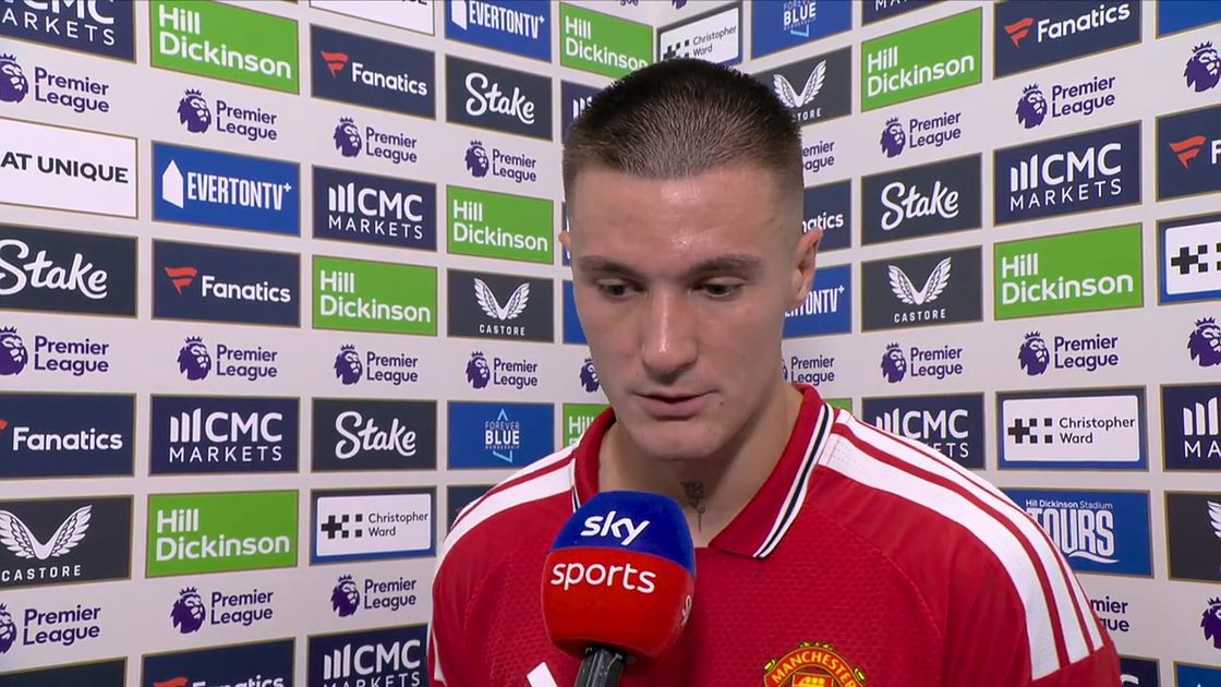After the Whistle: Benjamin Sesko | Post Match Player Interview (Everton v Manchester United)