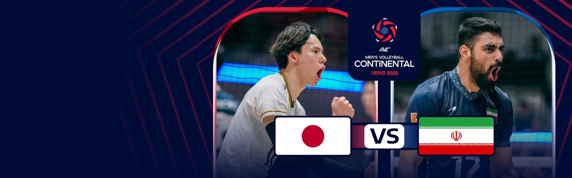 AVC Men's Continental Championship | ญี่ปุ่น vs อิหร่าน (13 Sep 2026)