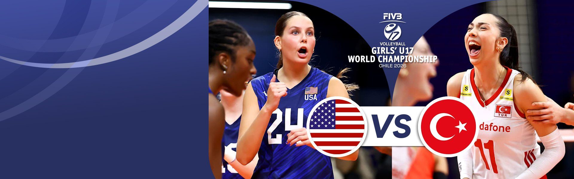 FIVB Volleyball Girls' U17 | สหรัฐอเมริกา vs ตุรเคีย (17 Aug 2026)