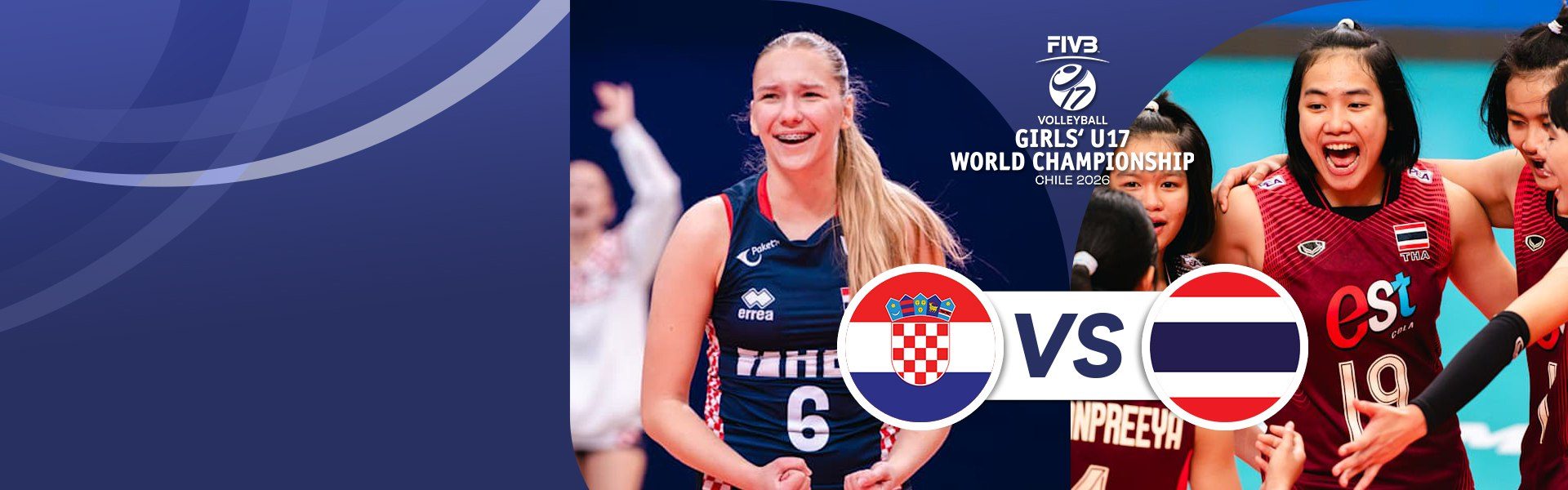 FIVB Volleyball Girls' U17 | โครเอเชีย vs ไทย (16 Aug 2026)