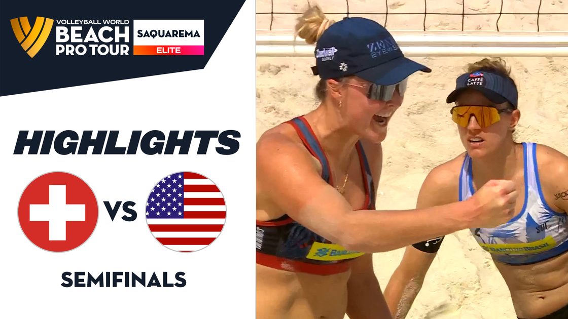 Brunner/Hüberli (SUI) vs Cruz/Brasher (USA) | Semifinals | 12 April 2026