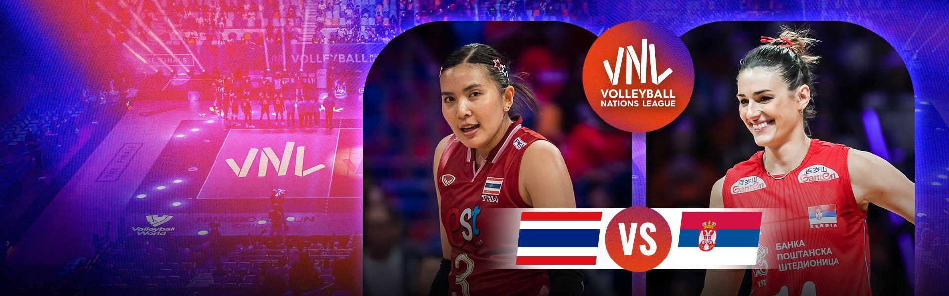 VNL Women | ไทย vs เซอร์เบีย (3 June 2026)