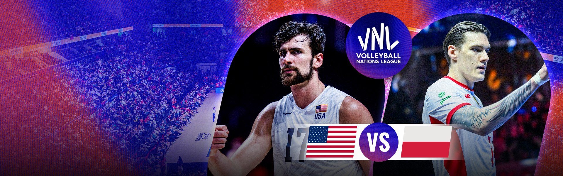 VNL MEN | สหรัฐอเมริกา vs โปแลนด์ (2 Aug 2026)
