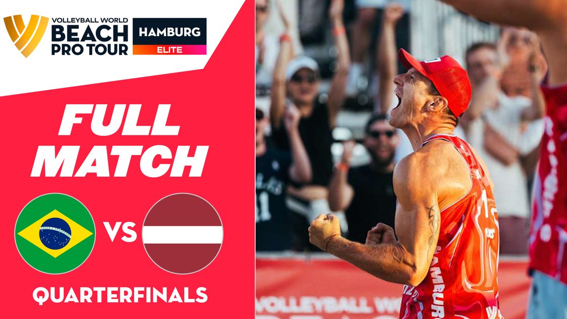 Evandro/Arthur Lanci (BRA) vs Plavins/Fokerots (LAT) | Quarterfinals | 9 Aug 2026