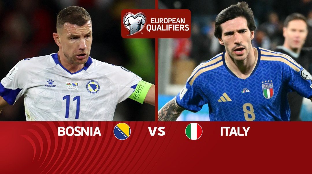 ฟุตบอลโลก 2026 รอบคัดเลือก โซนยุโรป | บอสเนีย vs อิตาลี (1 Apr 2026)