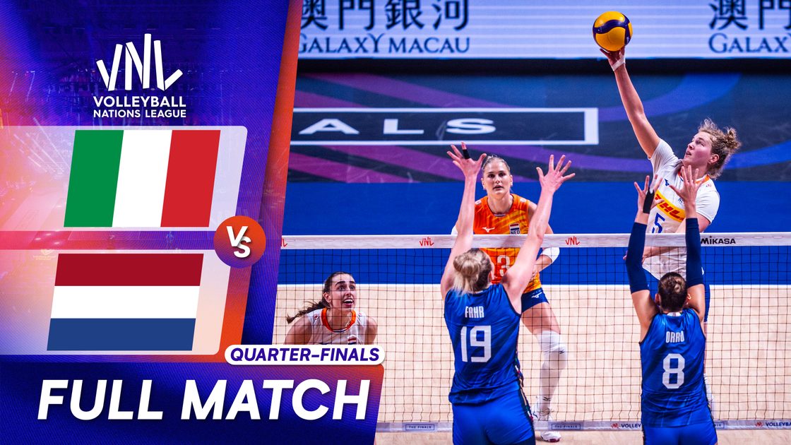 อิตาลี v เนเธอร์แลนด์ | รอบก่อนรองชนะเลิศ | VNL 2026