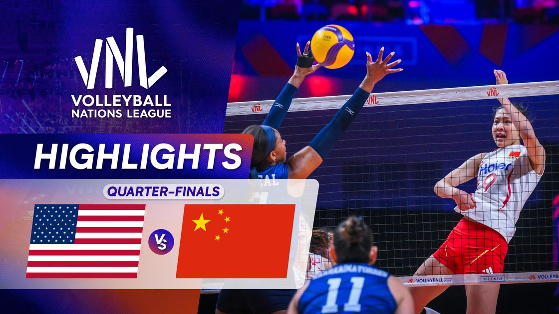 สหรัฐอเมริกา v จีน | รอบก่อนรองชนะเลิศ | VNL 2026