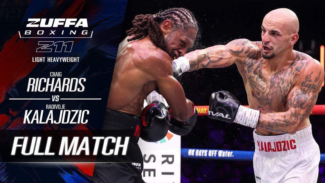 เคร็ก ริชาร์ดส์ vs ราดิโวเย คาลายจิช | Zuffa Boxing 11