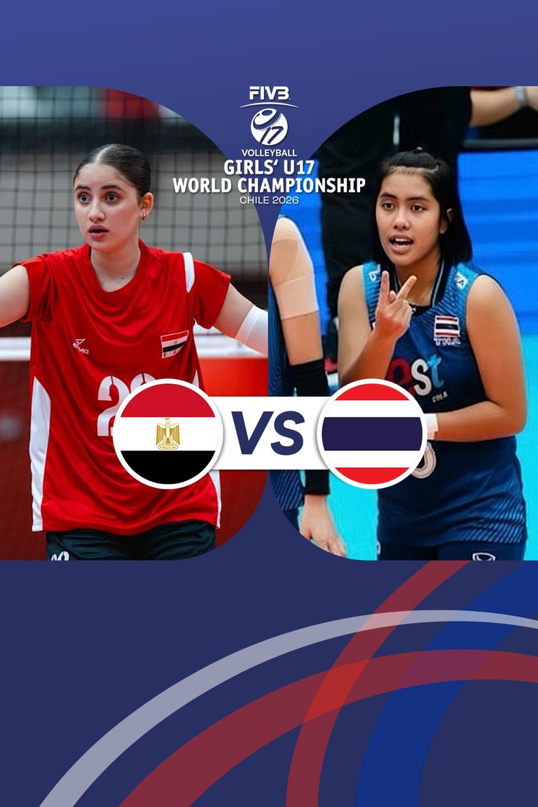 FIVB Volleyball Girls' U17 | อียิปต์ vs ไทย (12 Aug 2026)