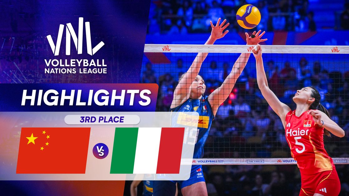 จีน v อิตาลี | รอบชิงอันดับ 3 | VNL 2026