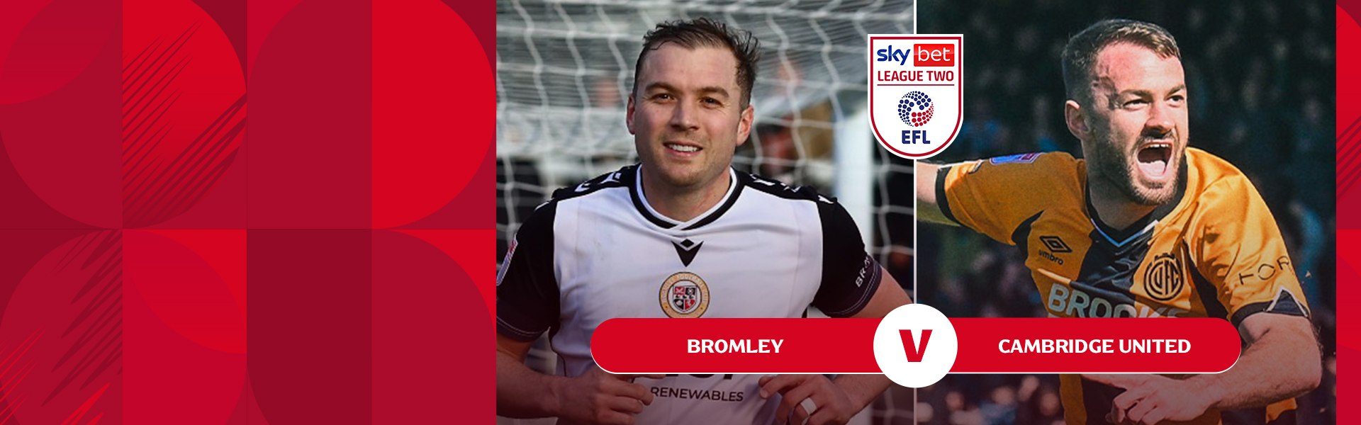 อีเอฟแอล ลีกทู | บรอมลีย์ v เคมบริดจ์ ยูไนเต็ด (17 Apr 2026)