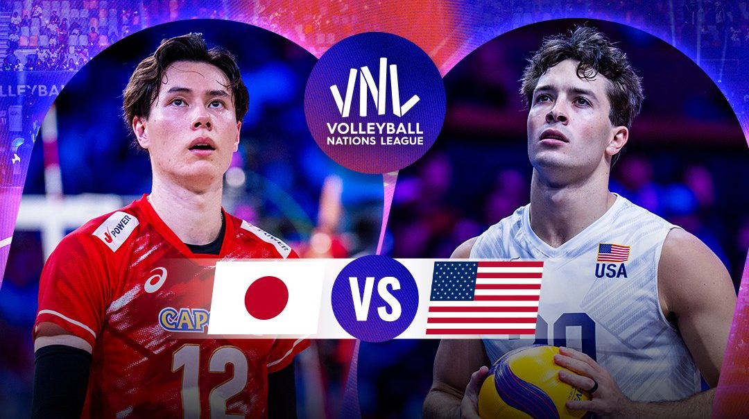 VNL MEN | ญี่ปุ่น vs สหรัฐอเมริกา (1 Aug 2026)