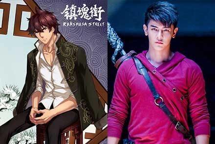เปรียบเทียบ 5 ตัวการ์ตูนกับนักแสดงในซีรีส์ Rakshasa Street