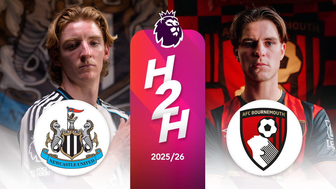 H2H | นิวคาสเซิล ยูไนเต็ด v บอร์นมัธ