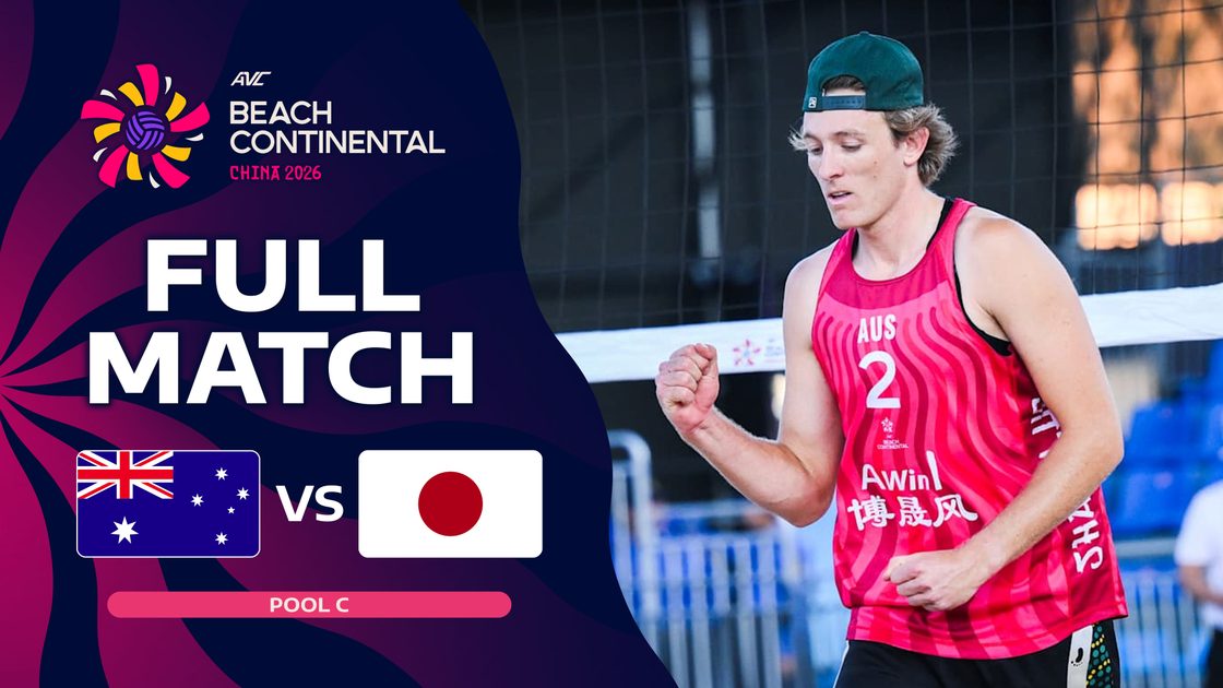 Nicolaidis/Carracher (AUS) vs KAI/Adachi (JPN) | Pool C | 3 Sep 2026