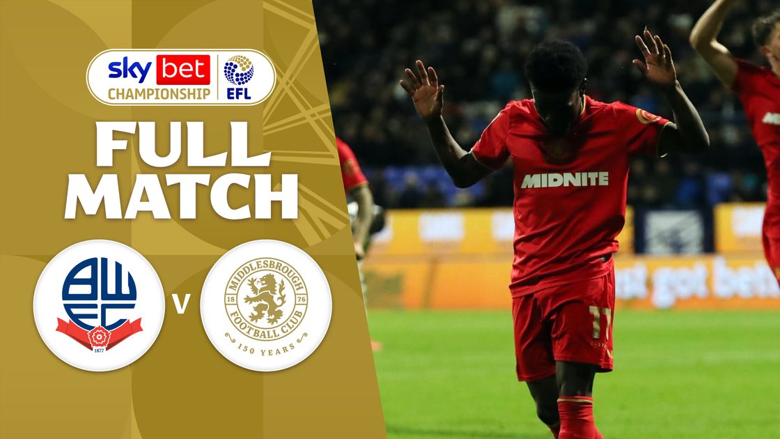 โบลตัน วันเดอร์เรอร์ส v มิดเดิลสโบรห์