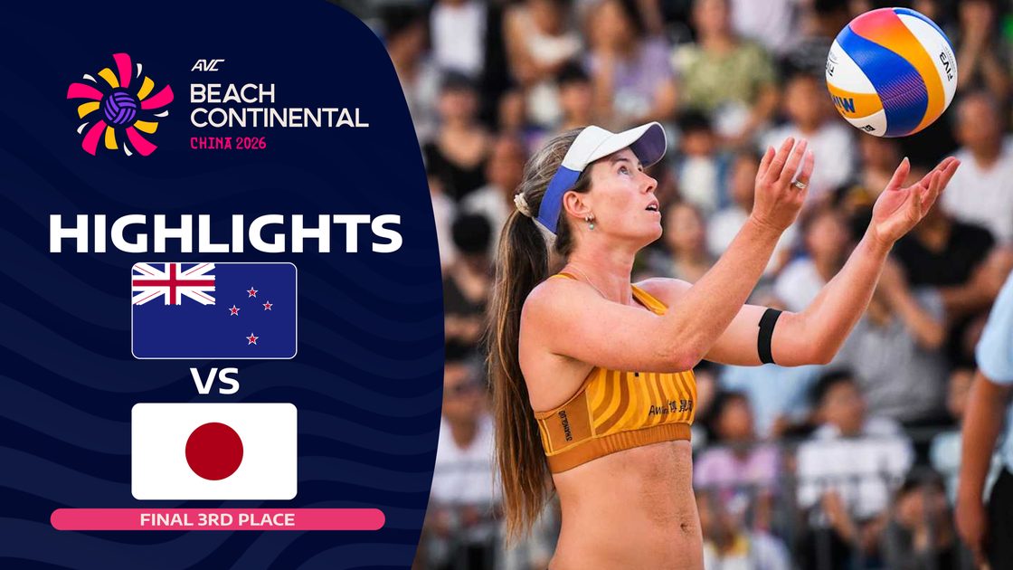Polley/MacDonald (NZL) vs Shiba/Reika (JPN) | 3rd Place | 6 Sep 2026