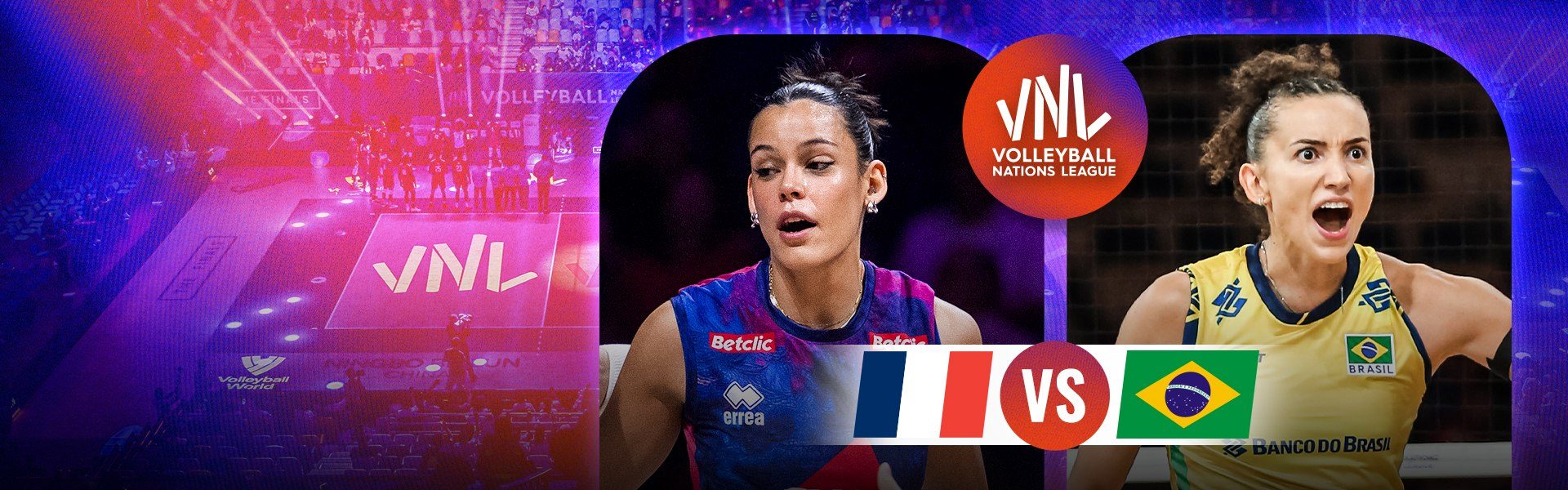 VNL Women | ฝรั่งเศส vs บราซิล (17 June 2026)