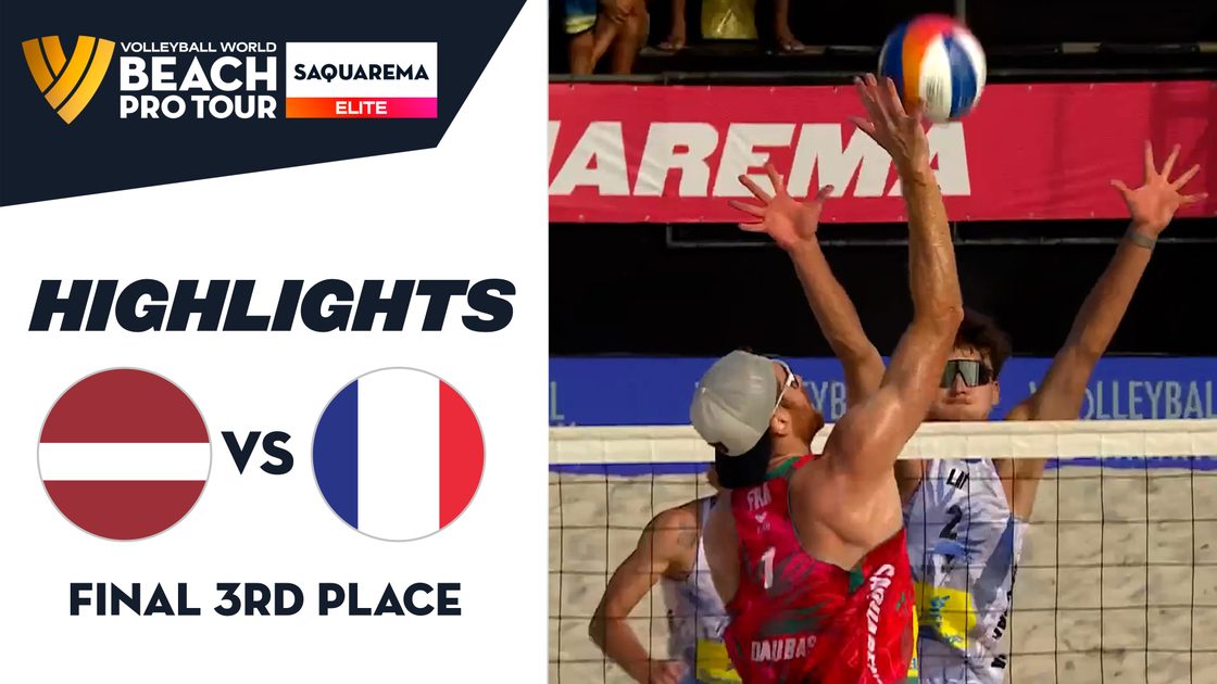 Plavins/Fokerots (LAT) vs Daubas/Aye C. (FRA) | Final 3rd Place | 13 April 2026