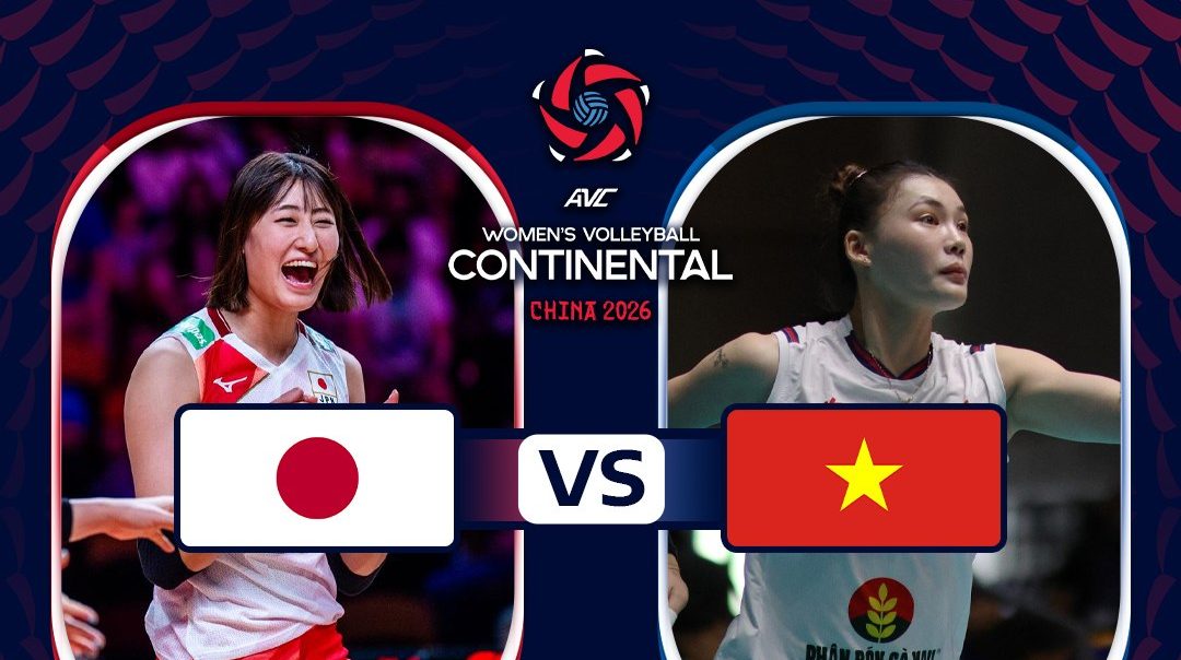 AVC Women's Continental Championship | ญี่ปุ่น vs เวียดนาม (25 Aug 2026)